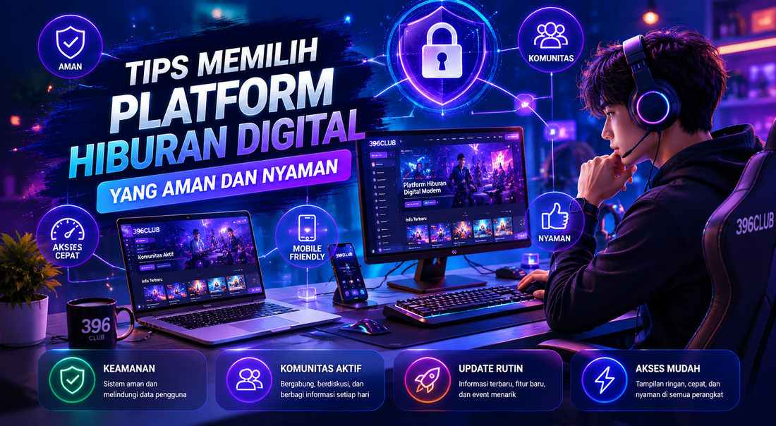 Tips Memilih Platform Hiburan Digital yang Aman dan Nyaman