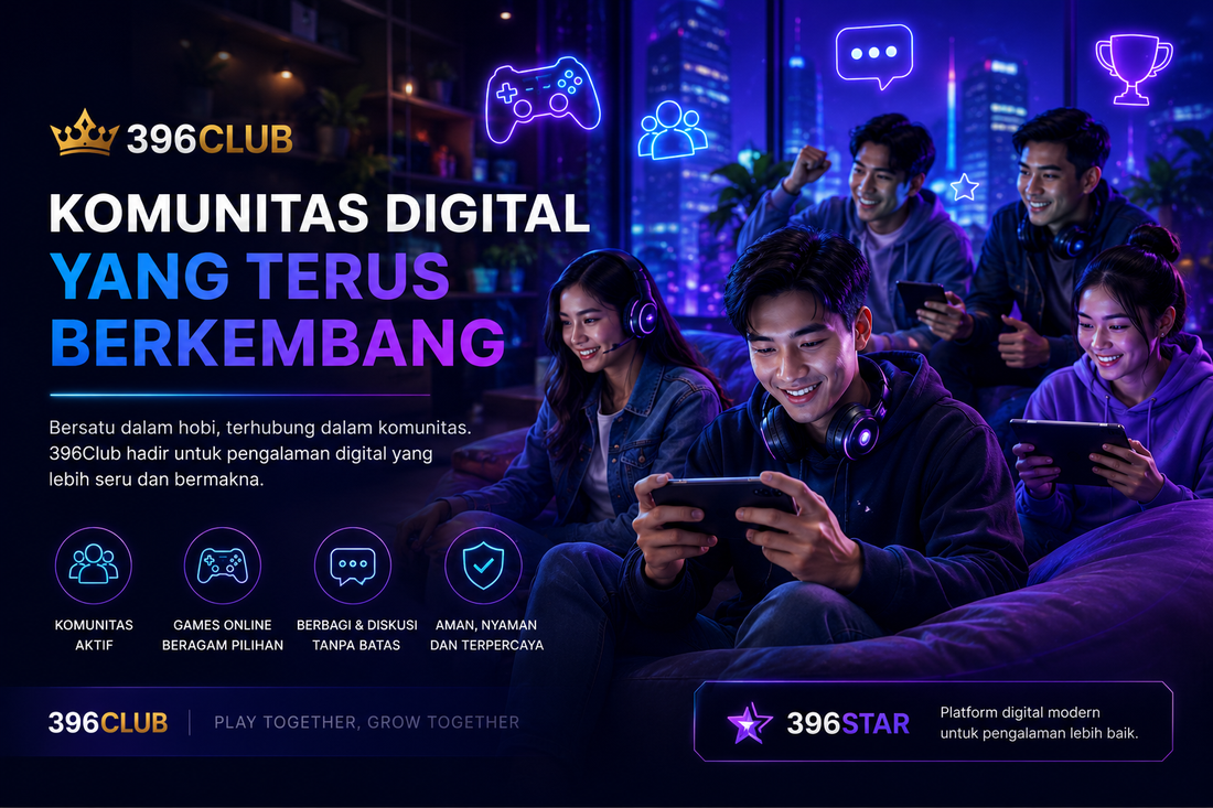 Mengapa Komunitas 396Club Tetap Dikenal di Era Games Online Modern
