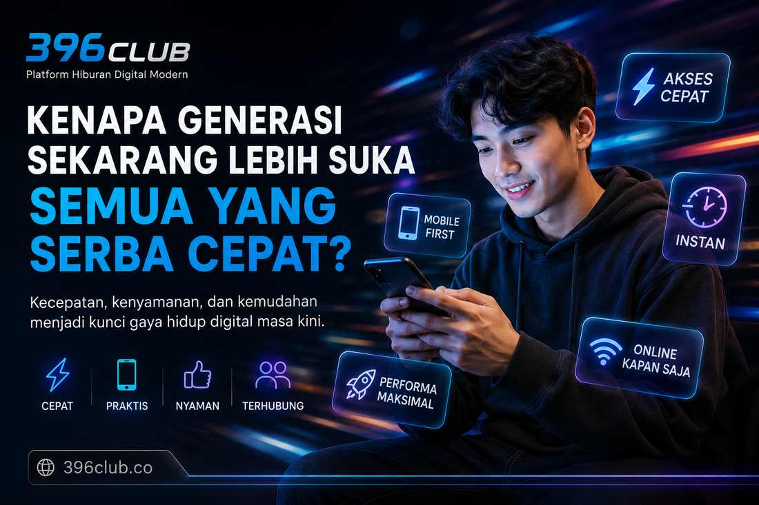 Kenapa Generasi Sekarang Lebih Suka Semua yang Serba Cepat?