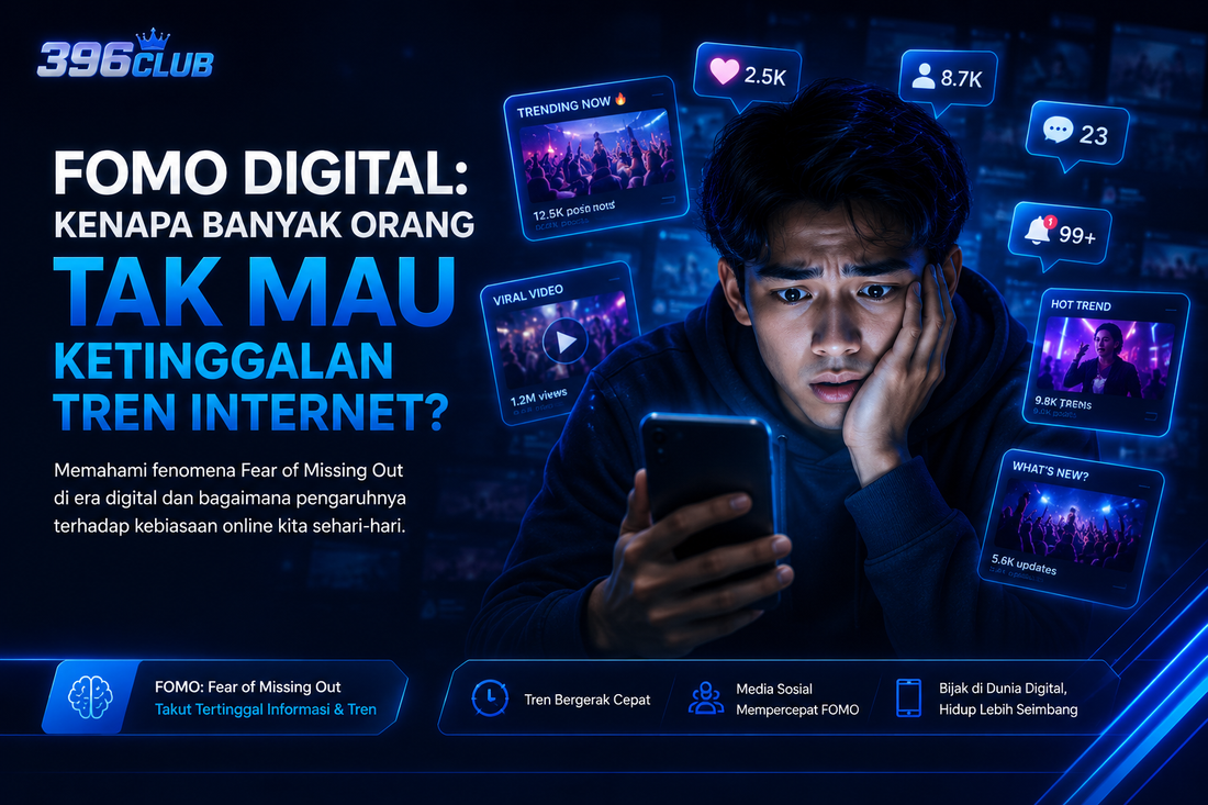 FOMO Digital: Kenapa Banyak Orang Tak Mau Ketinggalan Tren Internet?