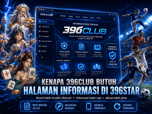 Kenapa 396Club Butuh Halaman Informasi di 396star 2026