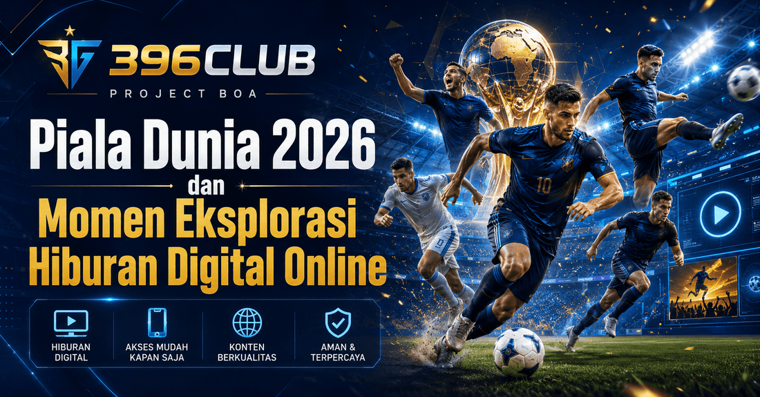 Kenapa Piala Dunia 2026 Jadi Momen Terbaik untuk Eksplorasi Hiburan Digital Online